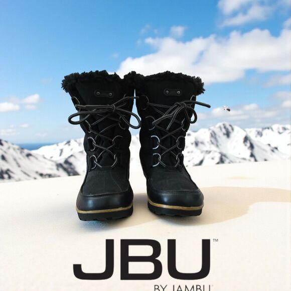 JBU by Jambu Bristol Vegan Black Leather Boots Women's Size 10 EUC - Picture 8 of 8